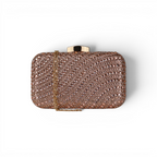 Bolsa Clutch Festa Pedraria Champagne