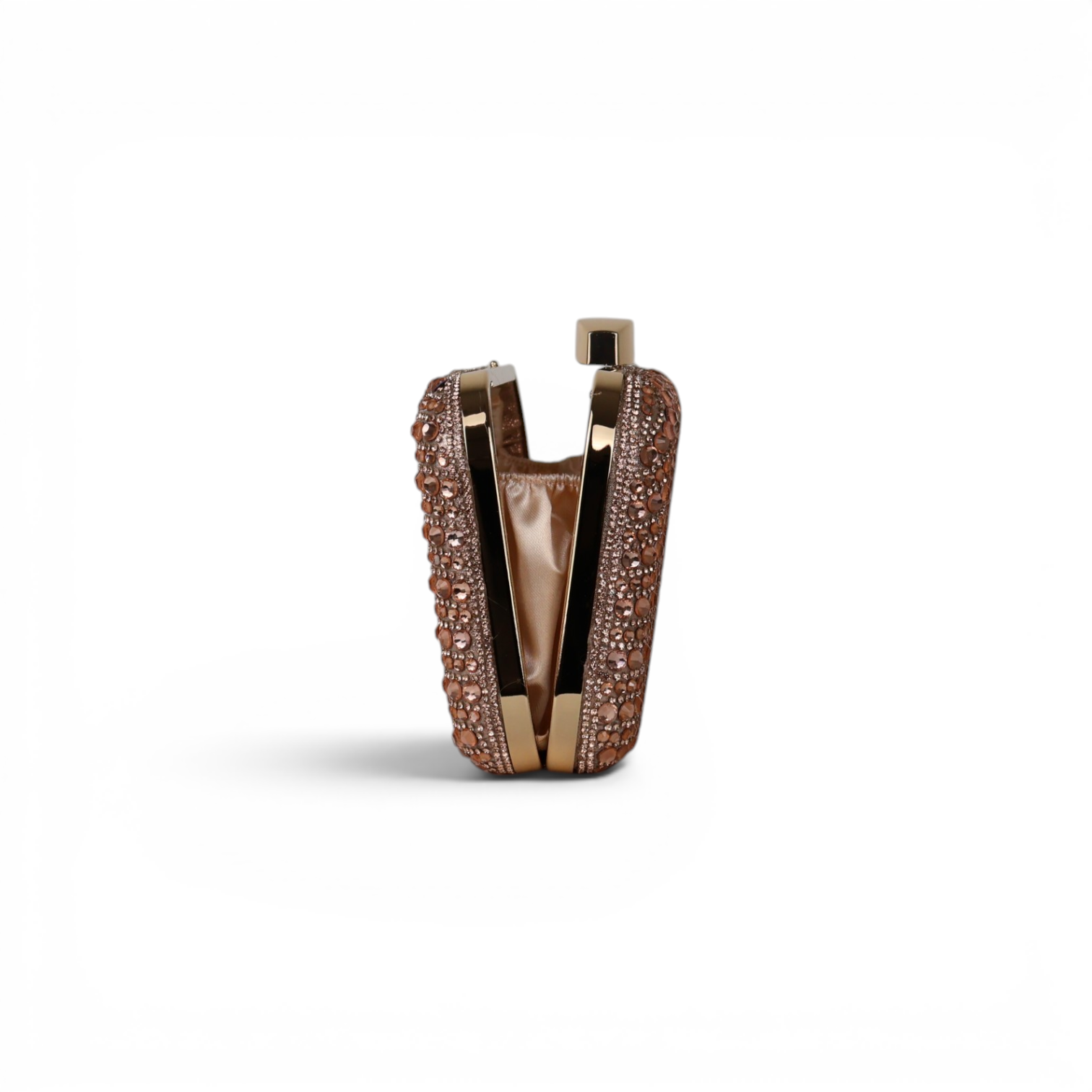 Bolsa Clutch Festa Pedraria Champagne