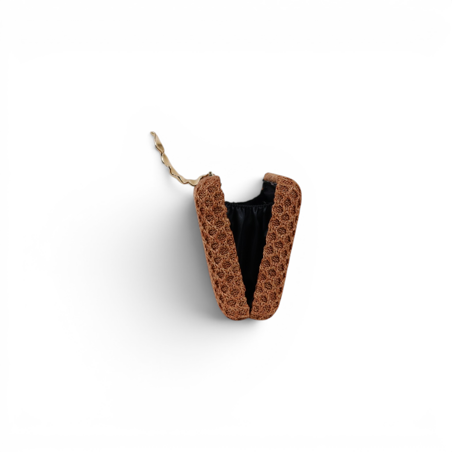 Bolsa Clutch Festa Palha Marrom