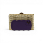 Bolsa Clutch Festa Dourado