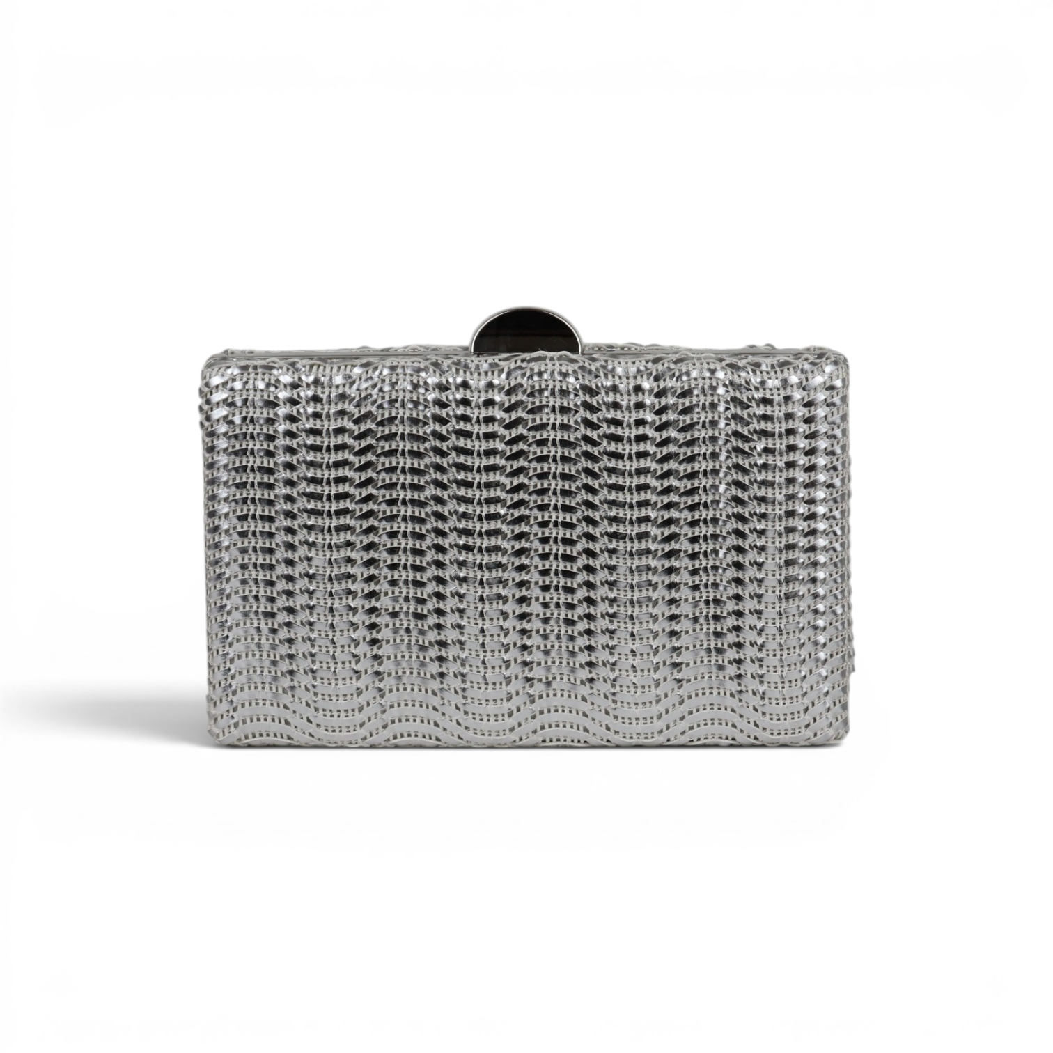 Bolsa Clutch Festa Prata