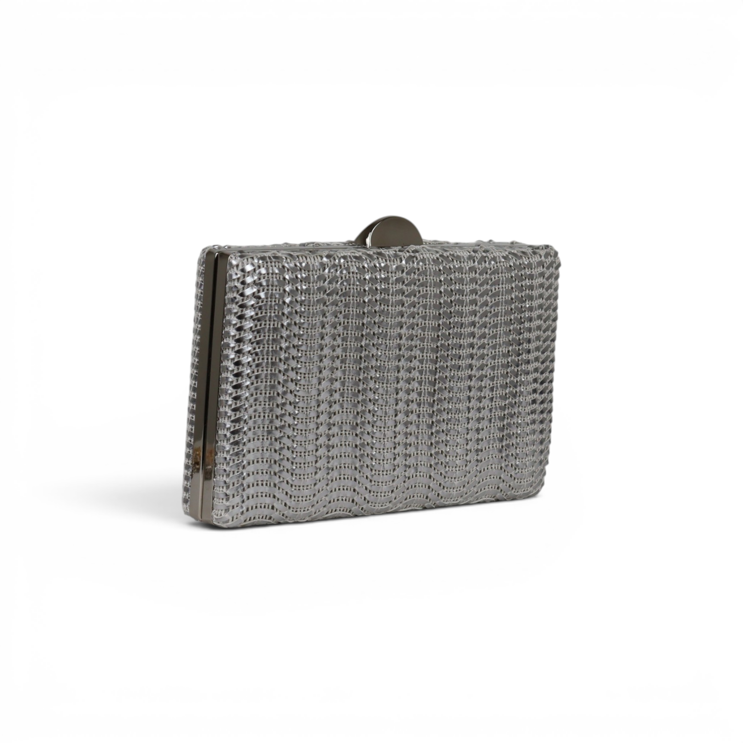 Bolsa Clutch Festa Prata