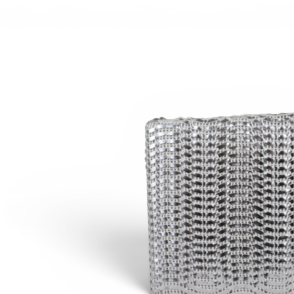 Bolsa Clutch Festa Prata