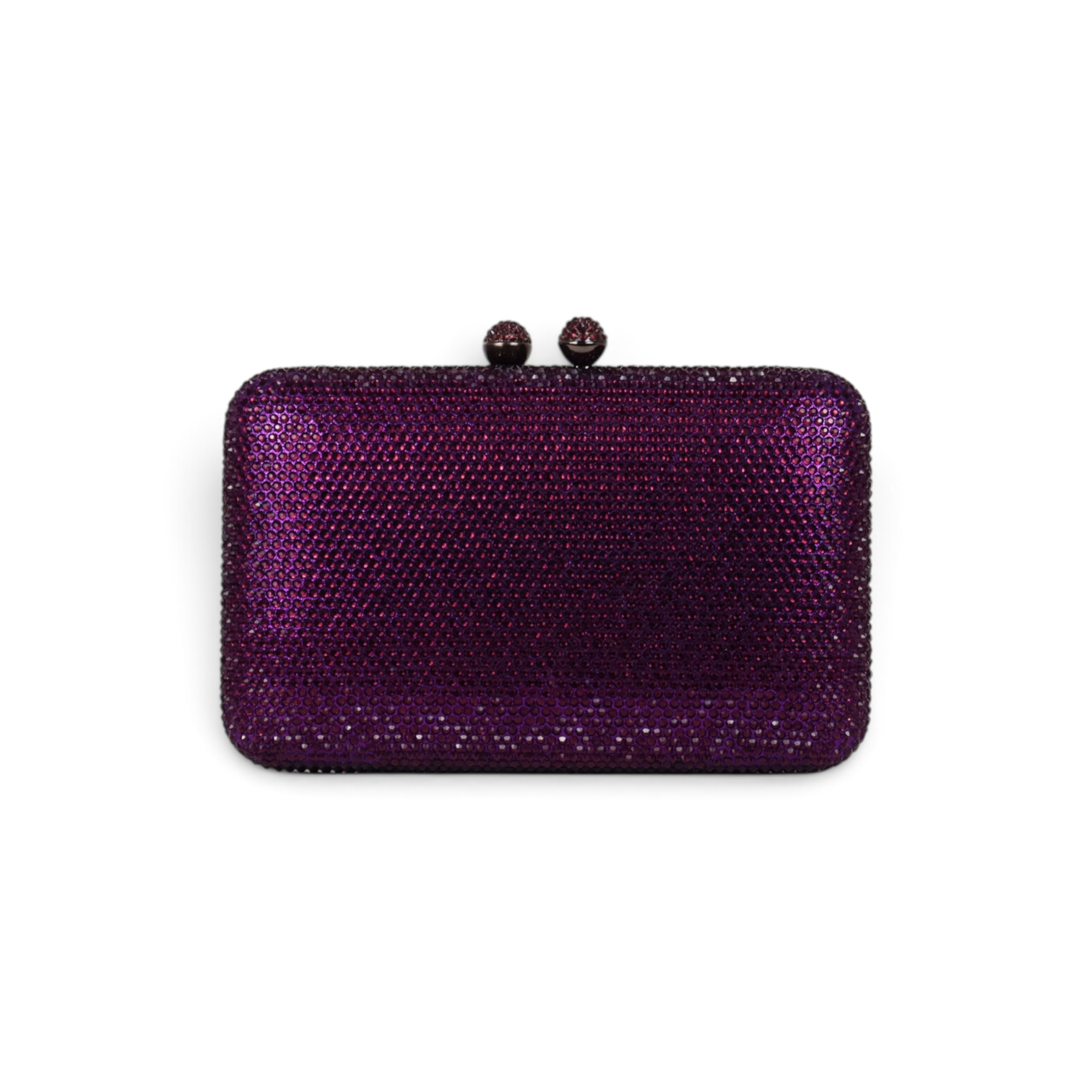 Bolsa de Festa Clutch Pedraria Roxa