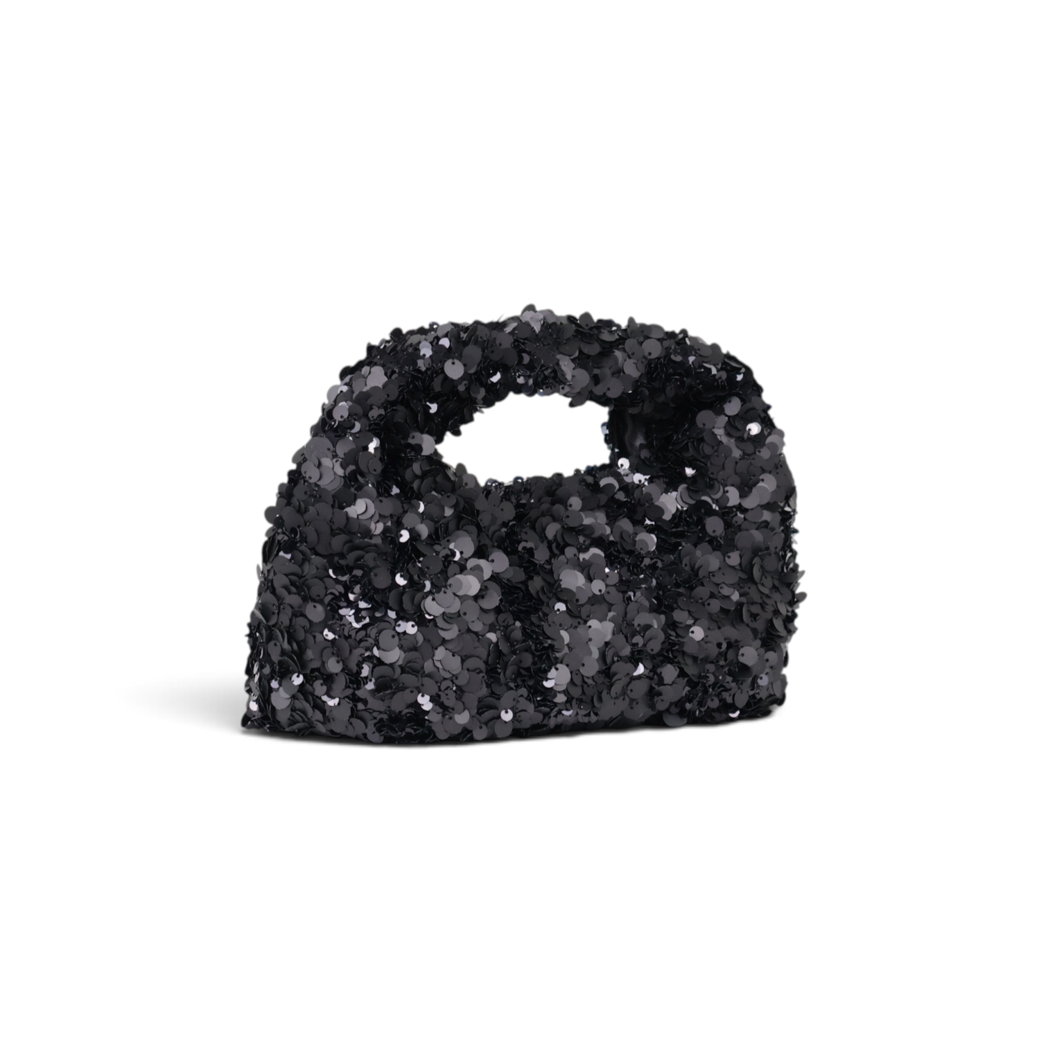 Bolsa Pouch Festa Lantejoula Preta