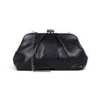 Bolsa de Festa Pouch Bicompartimento Preta