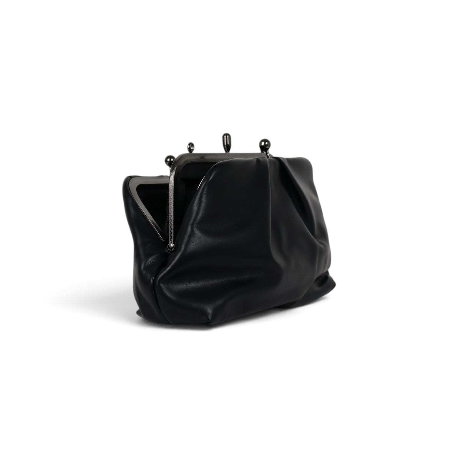 Bolsa de Festa Pouch Bicompartimento Preta