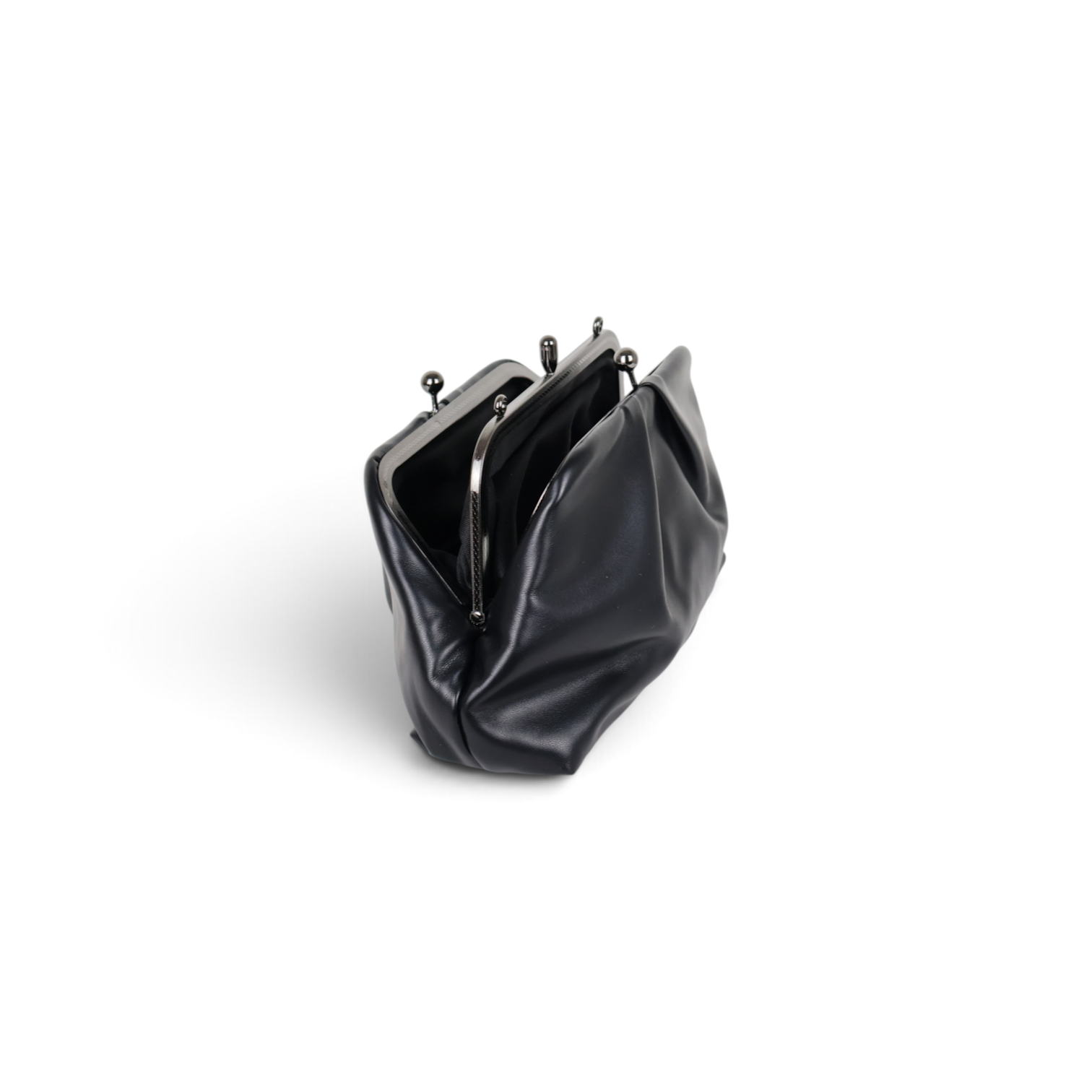 Bolsa de Festa Pouch Bicompartimento Preta