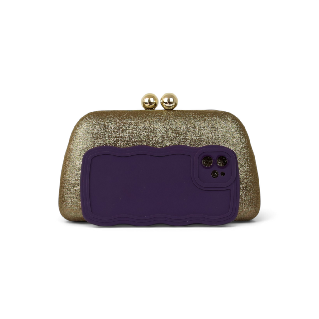 Bolsa Clutch Festa Ouro Velho