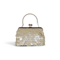 Bolsa Pouch Madreperola Bege