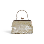 Bolsa Pouch Madreperola Bege