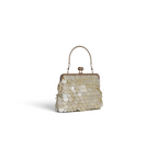 Bolsa Pouch Madreperola Bege