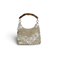 Bolsa Pouch Madreperola Bege