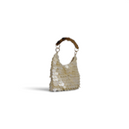 Bolsa Pouch Madreperola Bege