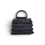 Bolsa de Mão Tassel Preta