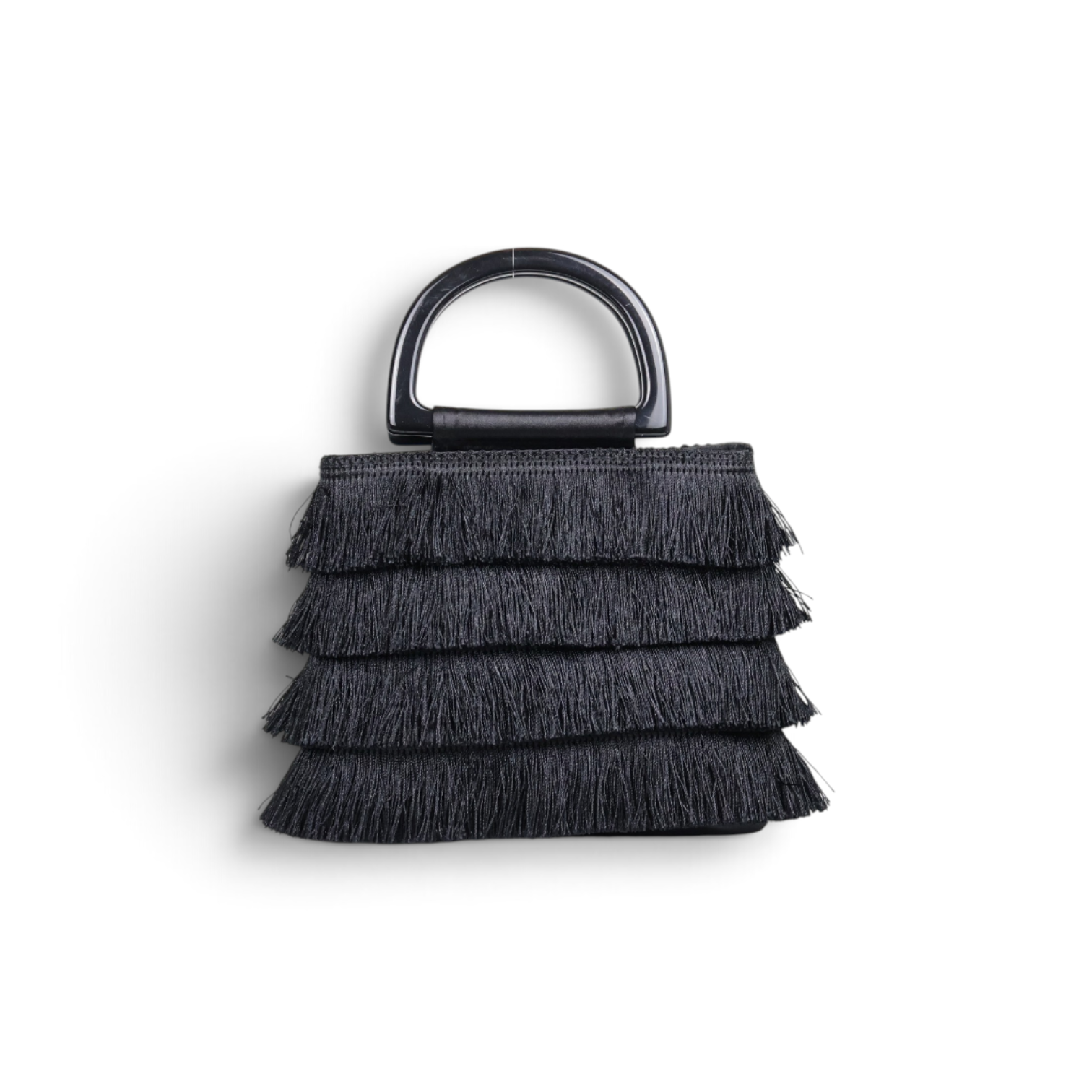 Bolsa de Mão Tassel Preta