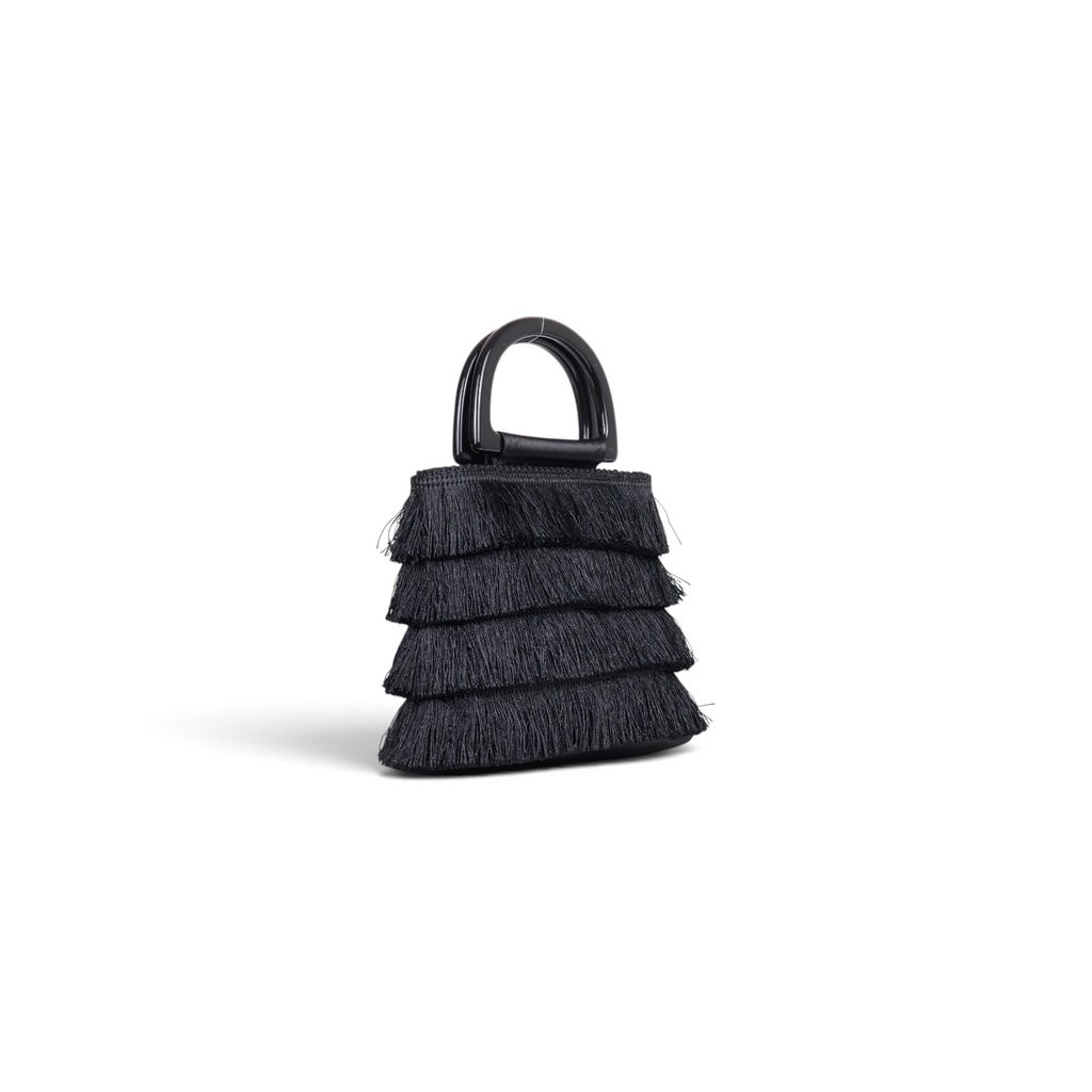 Bolsa de Mão Tassel Preta