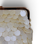 Bolsa Pouch Madreperola Bege