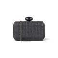 Bolsa Clutch Festa Palha Preta