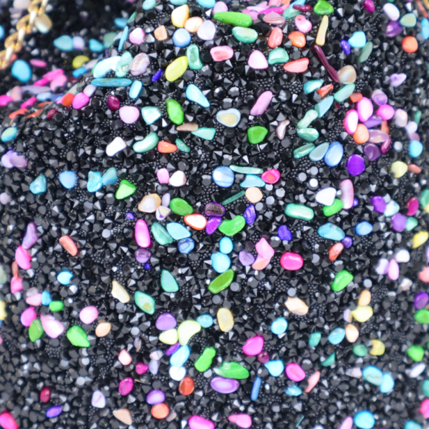 Bolsa Saco Pedraria Colorida