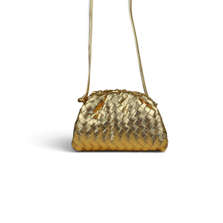 Bolsa Pouch Courvin Dourada