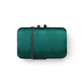 Bolsa Clutch Festa Cetim Verde