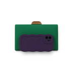 Bolsa Clutch Festa Verde