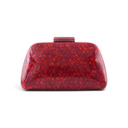 Bolsa Clutch Festa Acrílico Marsala