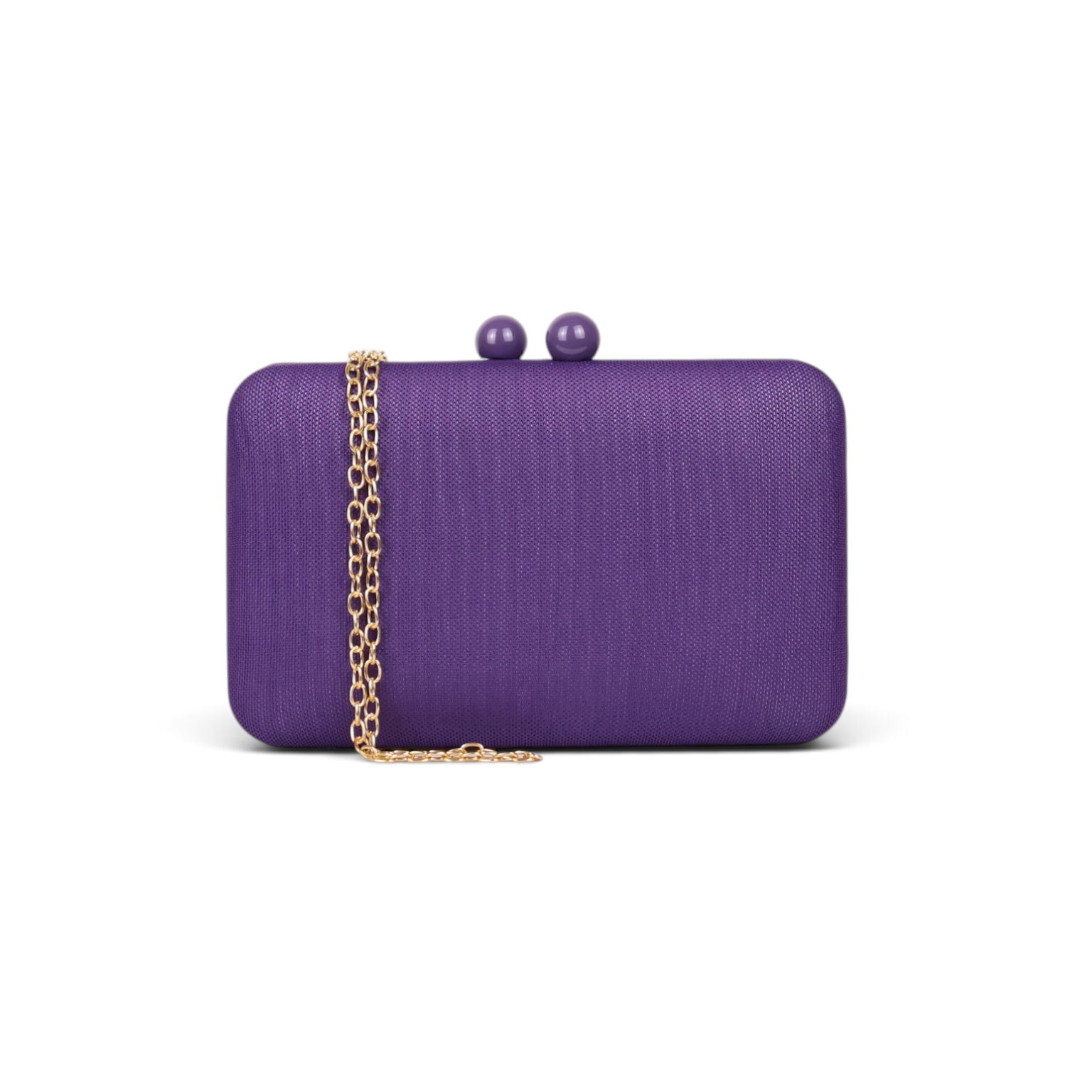 Bolsa de Festa Clutch Roxa