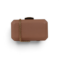 Bolsa de Festa Clutch Bege Nude