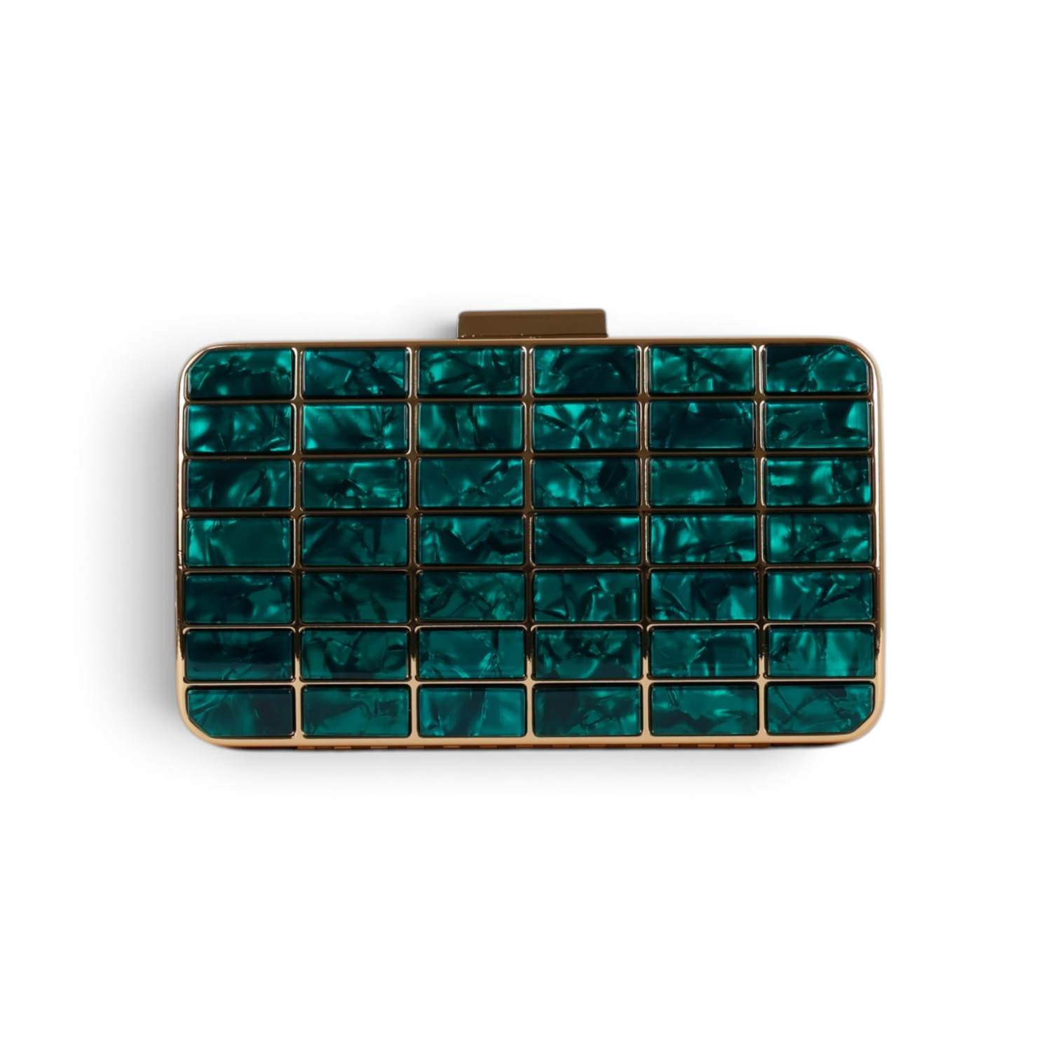 Bolsa de Festa Clutch Acrílico Verde - ReUse