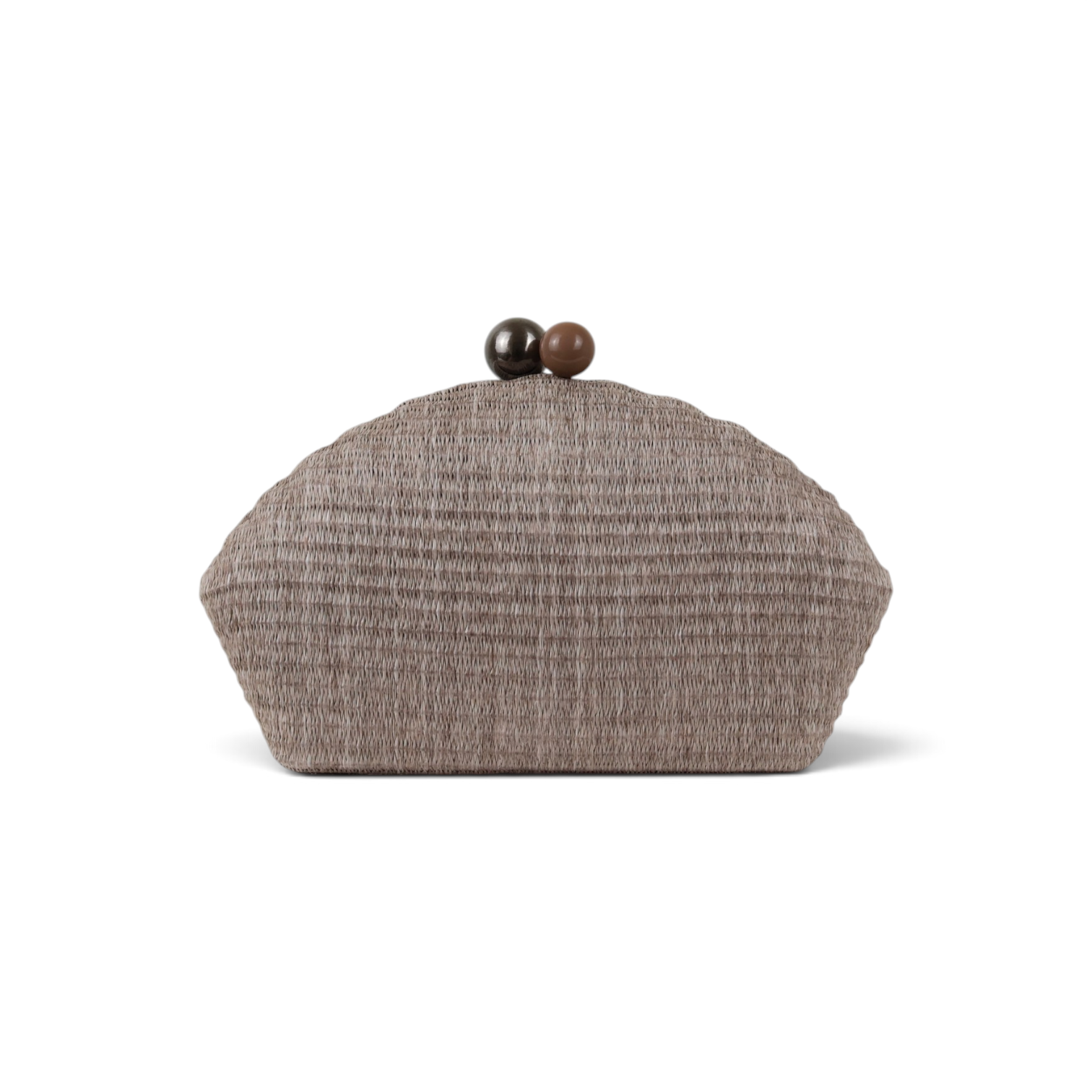 Bolsa Clutch Festa Palha Cinza