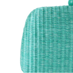 Bolsa Clutch Festa Palha Turquesa