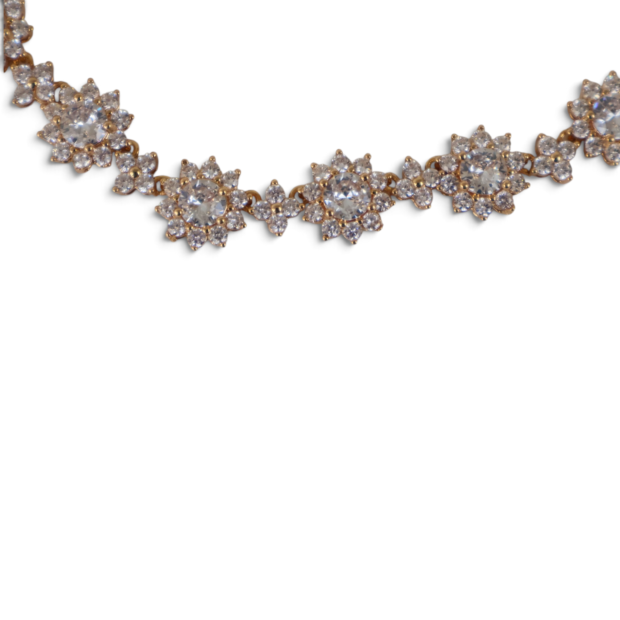 Kit Colar e Brinco Dourado