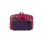 Bolsa Festa Clutch Pedraria Strass Rosa