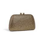 Bolsa Clutch Festa Pedraria Dourada