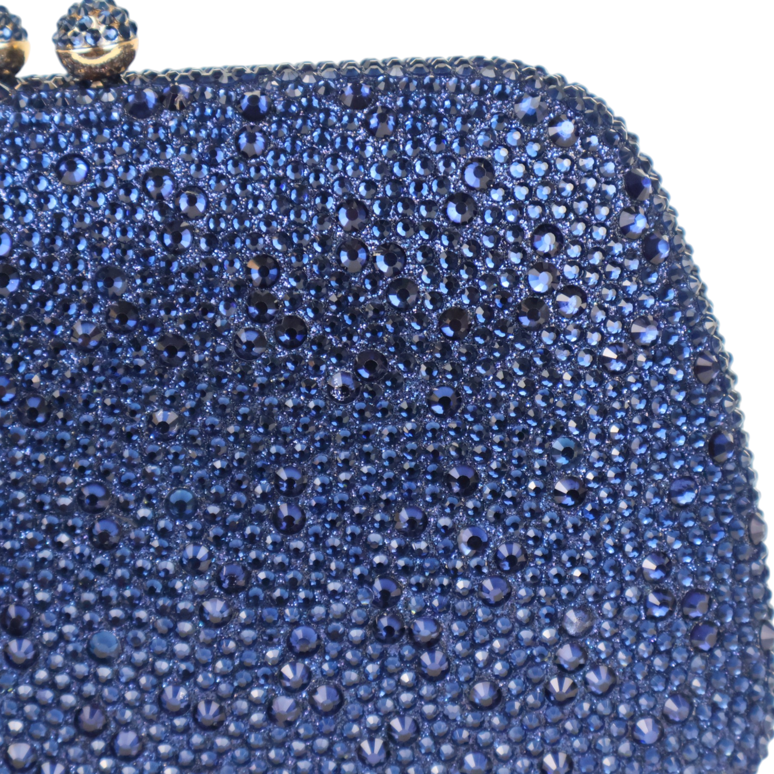 Bolsa Clutch Festa Pedraria Azul Marinho