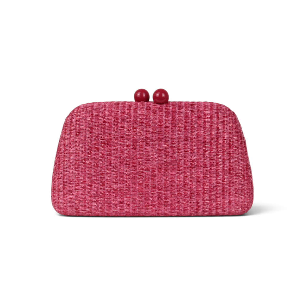 Bolsa Clutch Festa Palha Marsala