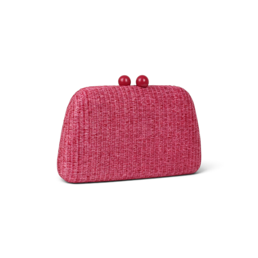 Bolsa Clutch Festa Palha Marsala