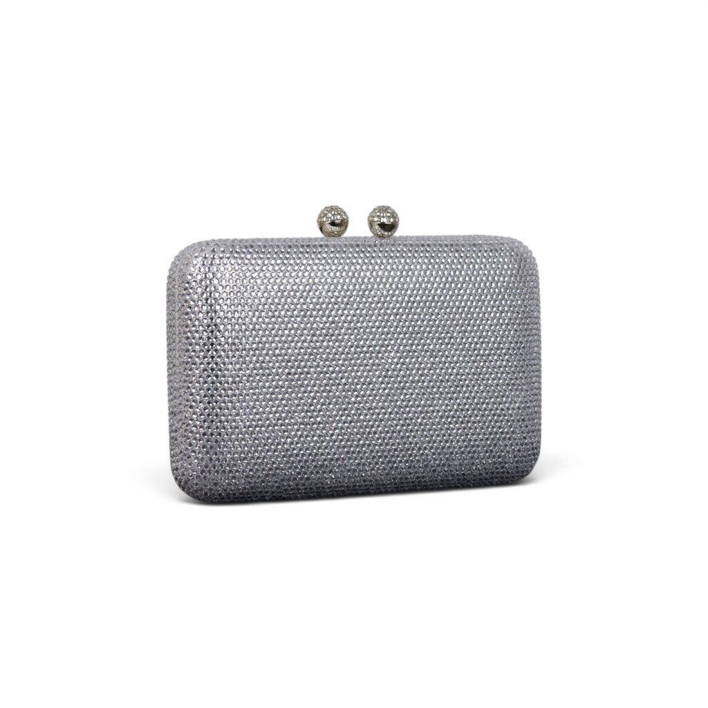 Bolsa Clutch Festa Pedraria Prata