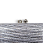 Bolsa Clutch Festa Pedraria Prata