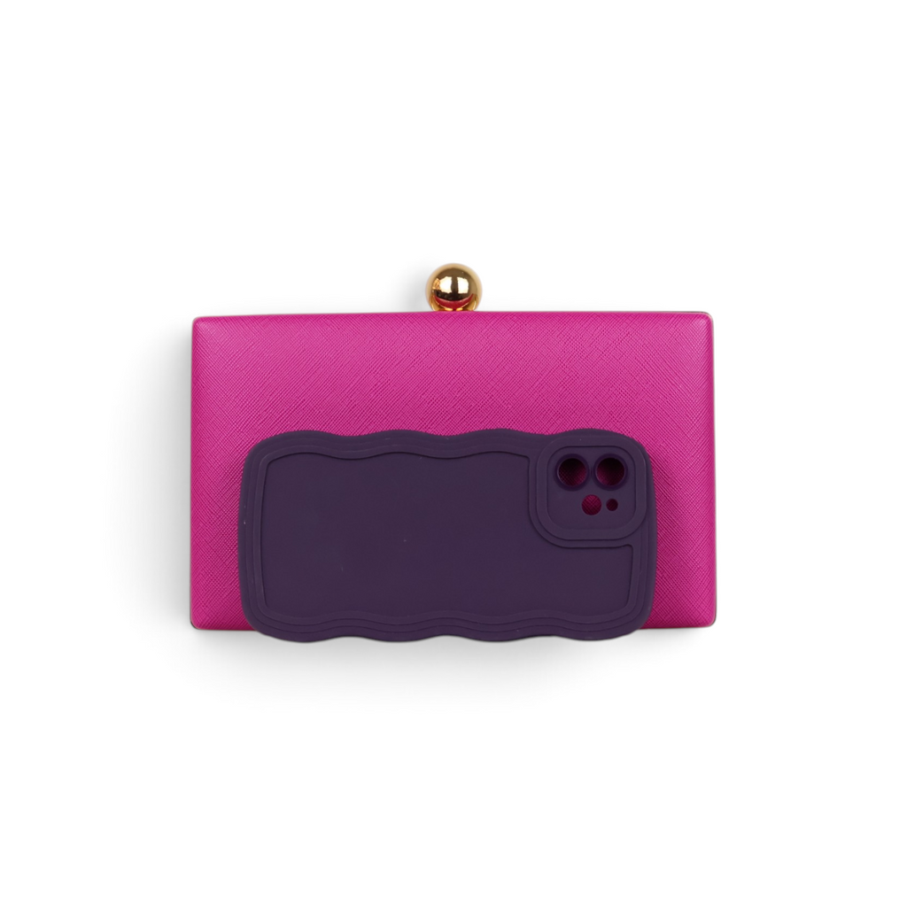 Bolsa Clutch Festa Fúcsia