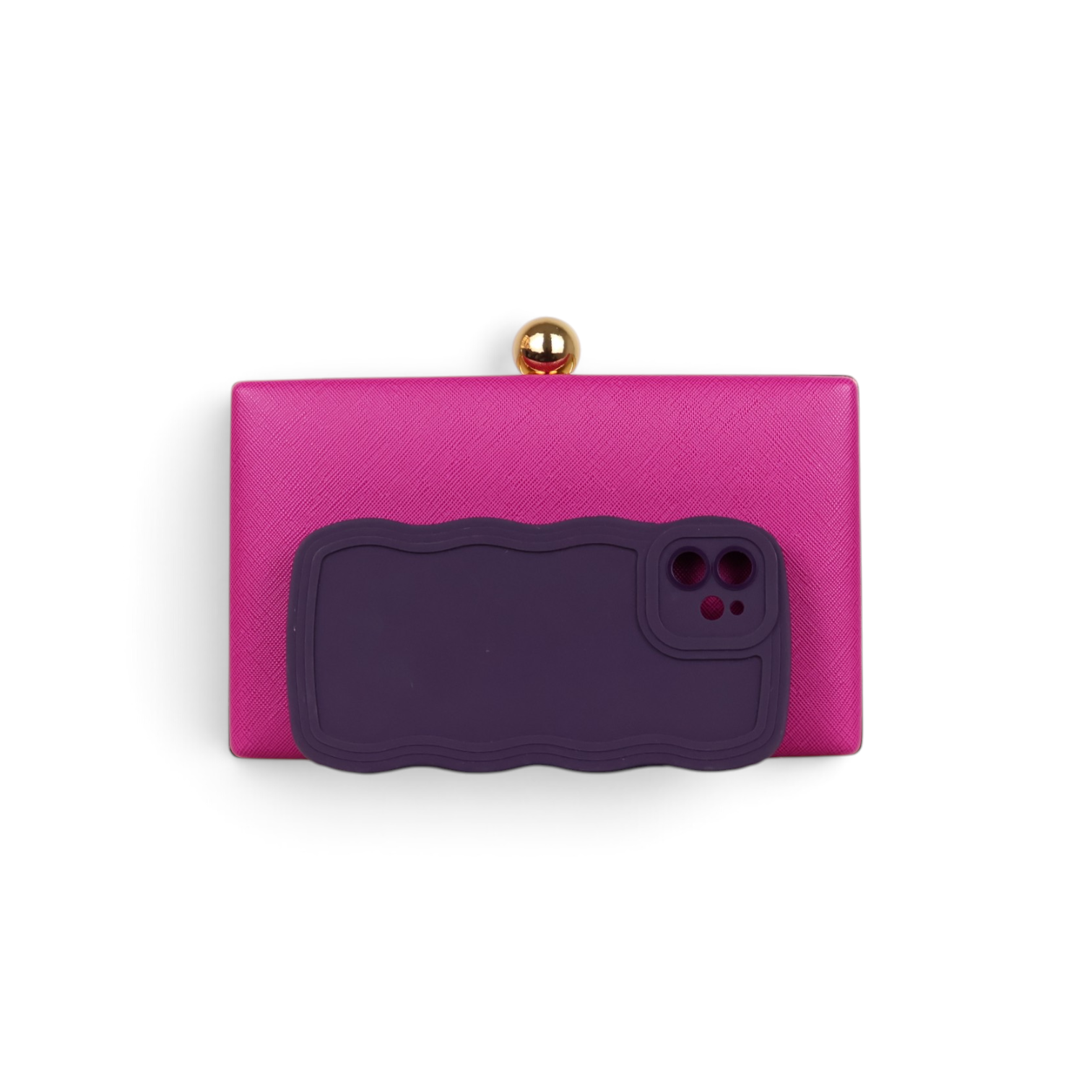 Bolsa Clutch Festa Fúcsia