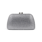 Bolsa Clutch Festa Pedraria Prata