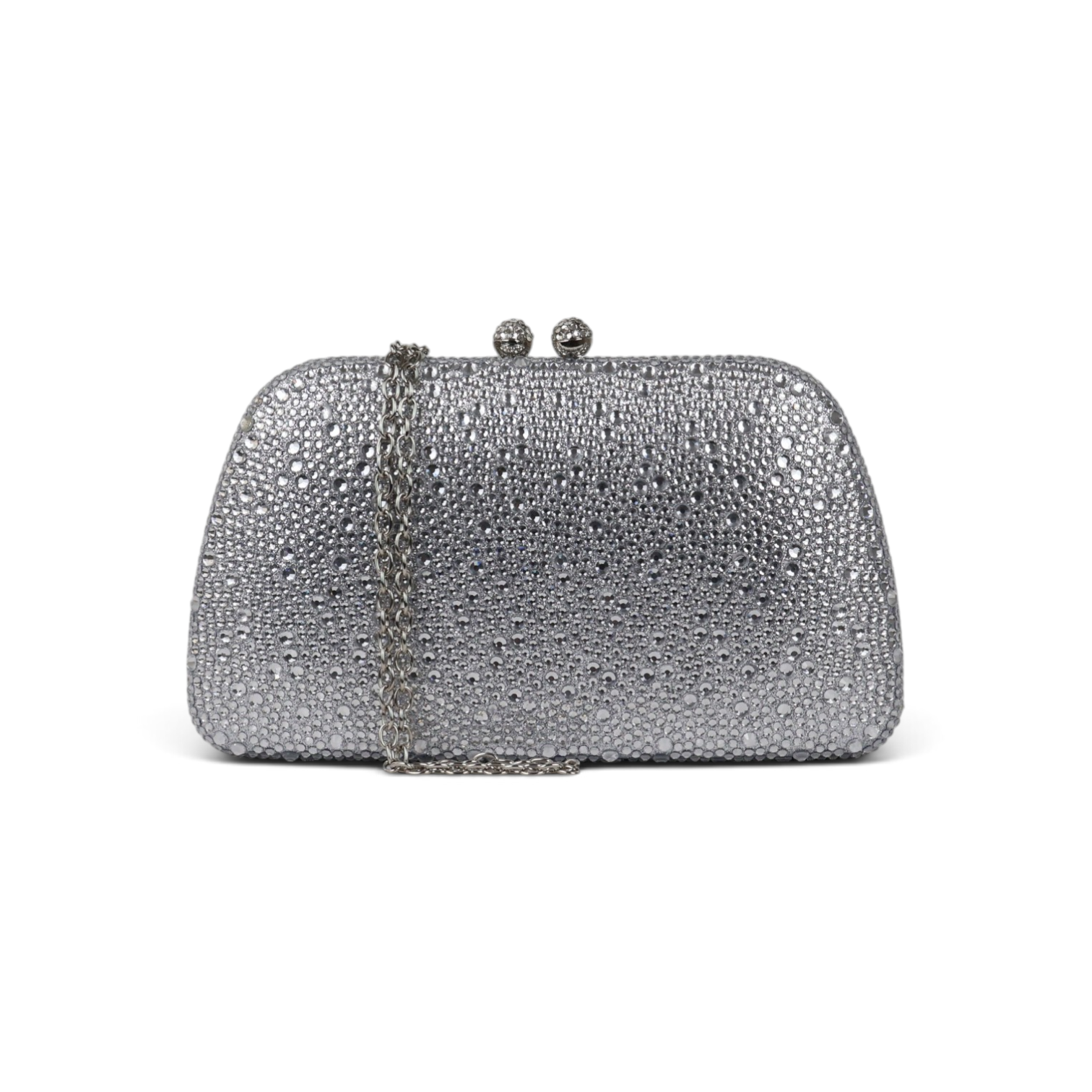 Bolsa Clutch Festa Pedraria Prata