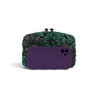 Bolsa Festa Clutch Pedraria Strass Verde