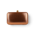 Bolsa de Festa Clutch Bronze Ocre
