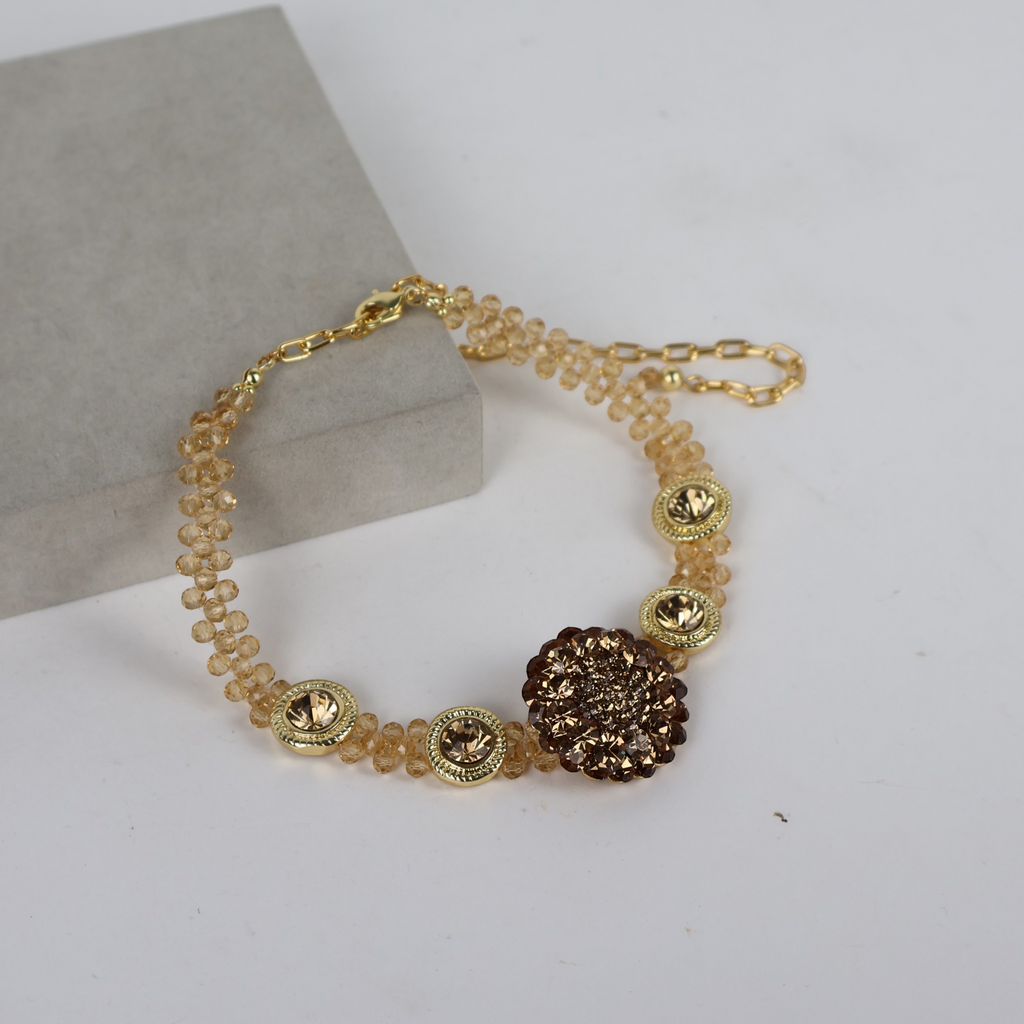 Colar Choker Gargantilha Dourado