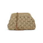 Bolsa Transversal Pouch Palha Bege