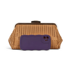 Bolsa Transversal Pouch Palha Bege Caramelo